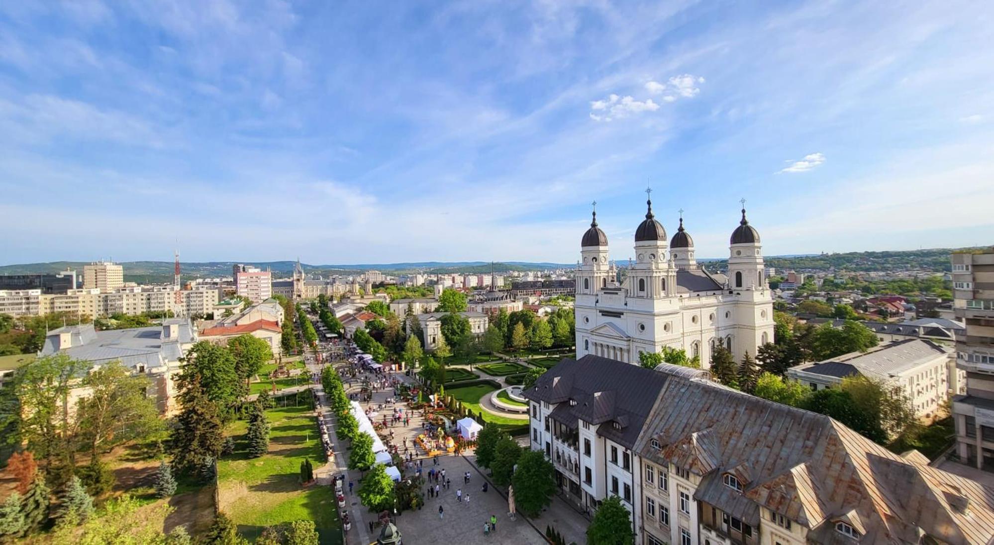 Panoramic Penthouse In The Heart Of Iasi Apartment ภายนอก รูปภาพ